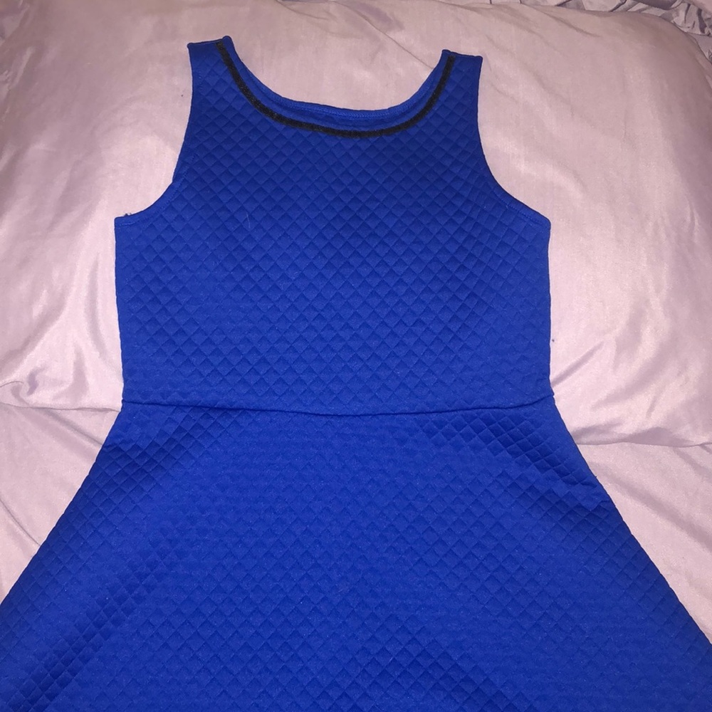 Girls sleeveless fit & flare dress